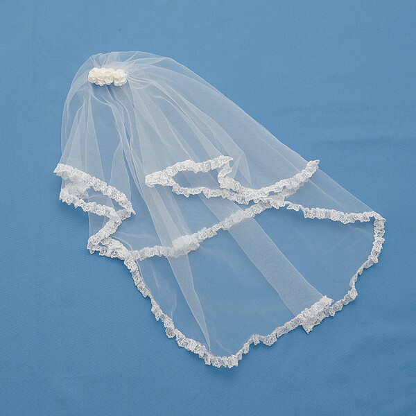 Dress Up Veil (White / Tulle), Volks, Accessories, 1/3